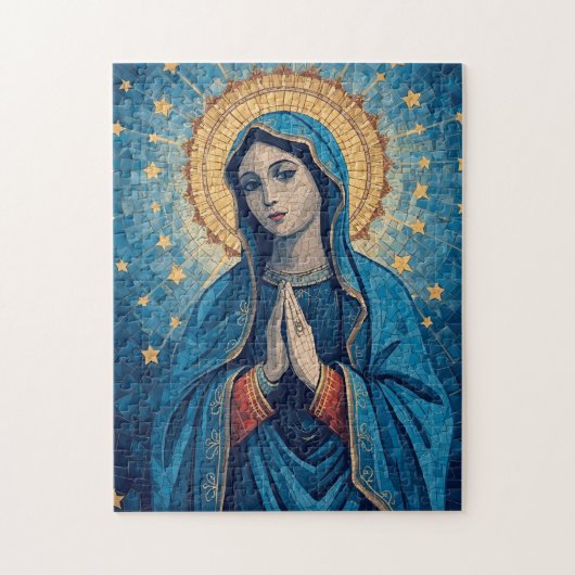 Blessed VIrgin Mary Picture ジグソーパズル (縦)
