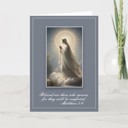 Blessed Virgin Mary Sympathy カード (正面)