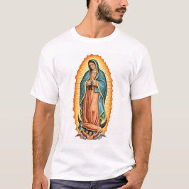 Blessed Virgin of Guadalupe Men's Tee Shirt Tシャツ