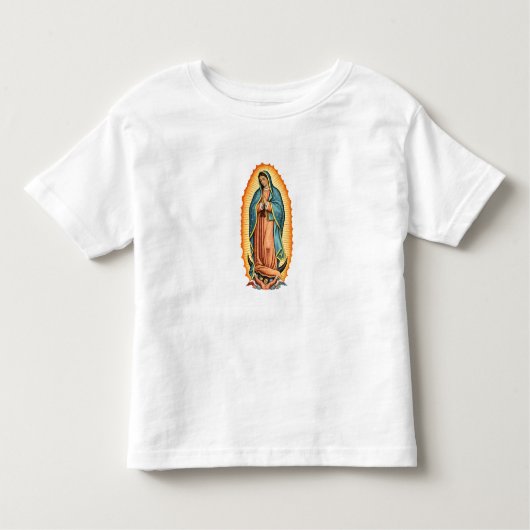 Blessed Virgin of Guadalupe Toddler's Tee Shirt トドラーTシャツ (正面)