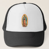 Blessed Virgin of Guadalupe Trucker Hat キャップ (正面)