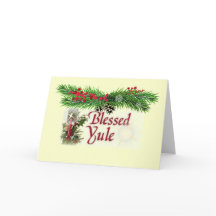 Blessed Yule Card