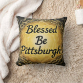 BlessedBePittsburgh クッション (ブランケット)