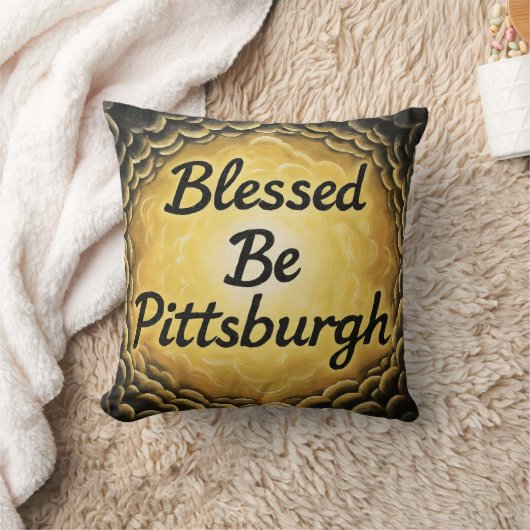 BlessedBePittsburgh クッション (ブランケット)