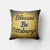 BlessedBePittsburgh クッション (裏面)