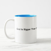 Blessing And Motivation Mug ツートーンマグカップ (左)