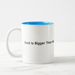 Blessing And Motivation Mug ツートーンマグカップ