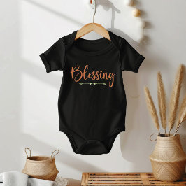 Blessing Baby | キリスト教の新生児と家族のおそろいコーデ ベビーボディスーツ
