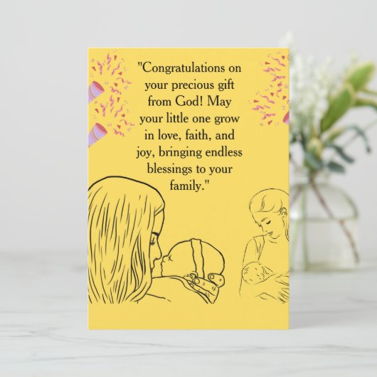 Blessing from Above 招待状 (スタンド正面)