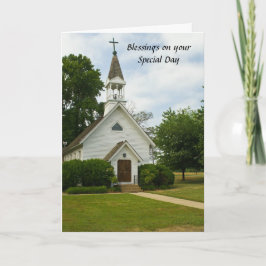 Blessings Birthday Greeting. カード
