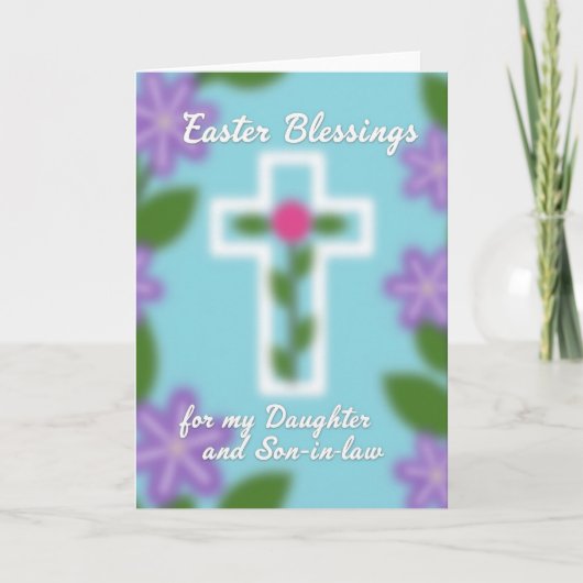 Blessings For Daughter Son Card カード (正面)