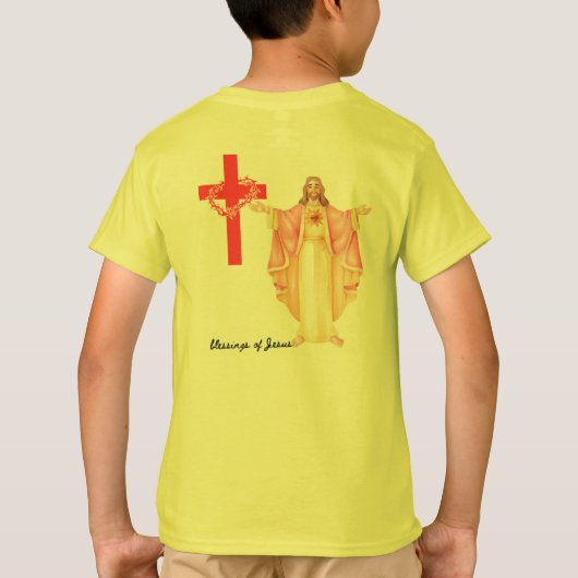 Blessings of Jesus Tシャツ (裏面)