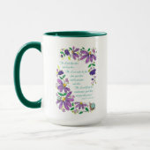 Blessings Scripture Numbers 6:24-26 マグカップ (左)