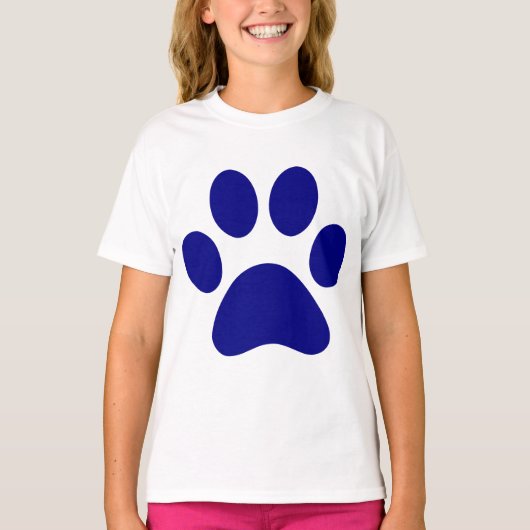 bleuプリント動物TシャツTruker Hat Tシャツ (正面)