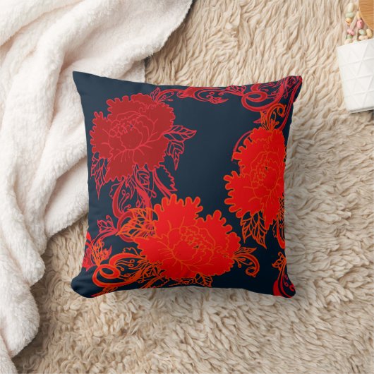 bleu クッション (ブランケット)