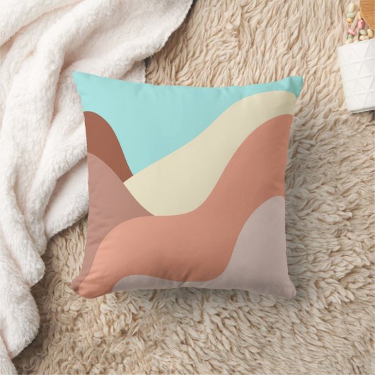 bleu クッション (ブランケット)