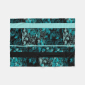 bleu フリースブランケット (正面(横))