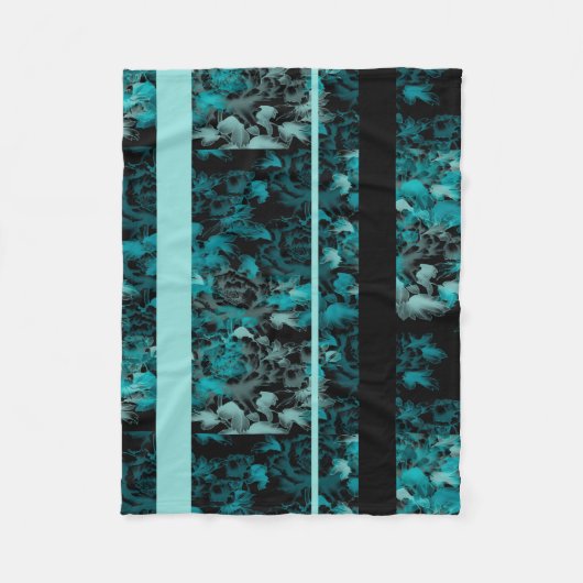 bleu フリースブランケット (正面)