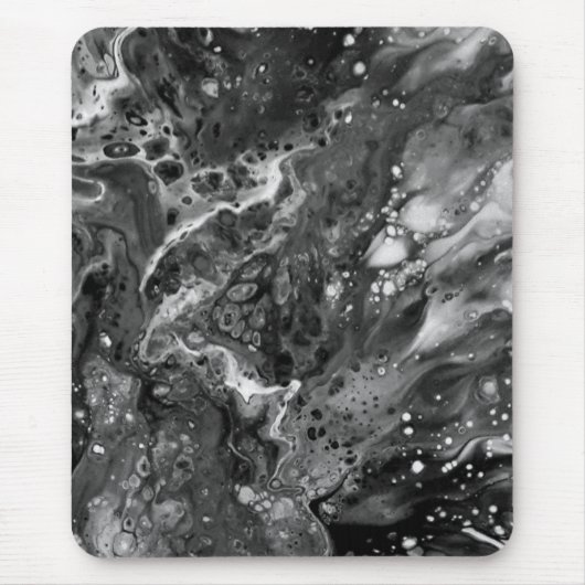 Bleu abstrait. マウスパッド (正面)