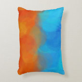 bleu orange アクセントクッション (正面(垂直))