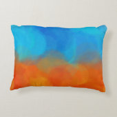 bleu orange アクセントクッション (裏面)