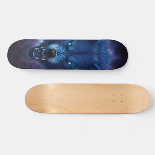 Bleu wolf  Skateboard  スケートボード (横)