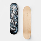Bleu Wolf Skateboard design スケートボード (正面)