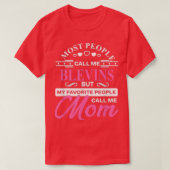 Blevins Gift Name Funny Mothers Day Personalized W Tシャツ (デザイン正面)