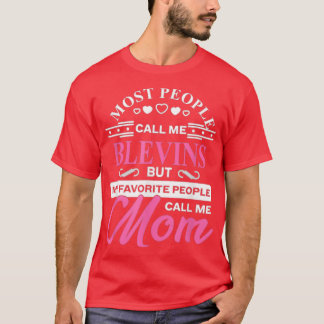 Blevins Gift Name Funny Mothers Day Personalized W Tシャツ
