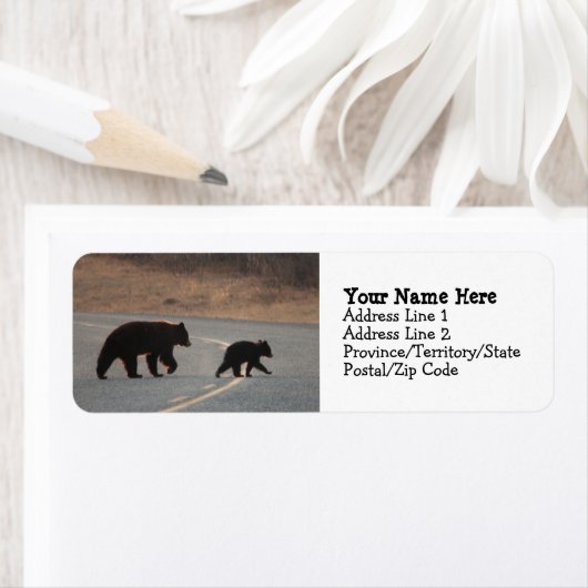 BLHI Black Bears on Highway ラベル (インサイチュ)