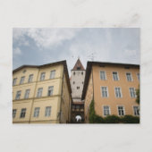 BLICK VON MARKTPLATZ HAAG AUF KLEINEN SCHLOSSTURM ポストカード (正面)