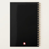 BLIDUL私のお気に入りのレシピ黒 プランナー手帳 (裏面)