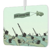 Blimp Overtダートフィールド操作エンジニアクレーンOP カーエアーフレッシュナー (左)