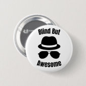 Blind But Awesome - ピンバッジ (正面&裏面)