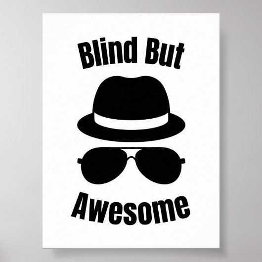 Blind But Awesome ポスター (正面)