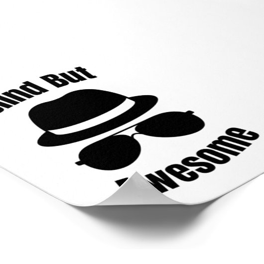 Blind But Awesome ポスター (角)