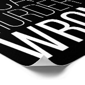 Blind Cricket Because Murder Is Wrong Funny  ポスター (角)