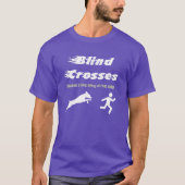 Blind Crosses - Weimaraner edition Tシャツ (正面)