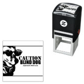 Blind Dog Self Inking Rubber Stamp セルフインキングスタンプ (インサイチュ)
