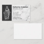 Blind Justiceロゴ |法律 名刺 (正面/裏面)