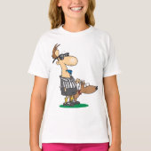 Blind Referee Blowing A Whistle T-Shirt Tシャツ (正面)