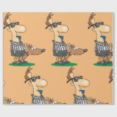 Blind Referee with Guide Dog Sports Humor ラッピングペーパー (フラット)