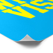 Blind With A Vision Blue ポスター (角)