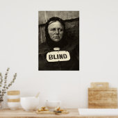 Blind Woman, New York 1917 ポスター (キッチン)