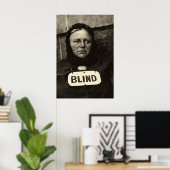 Blind Woman, New York 1917 ポスター (ホームオフィス)