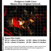 Blindfolded Gothic Queen of Ravens FC5L Decoupage 薄葉紙