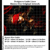 Blindfolded Gothic Queen of Ravens FC5R Decoupage 薄葉紙