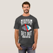 Blindness Gift For Blind People Braille Tシャツ (正面フル)