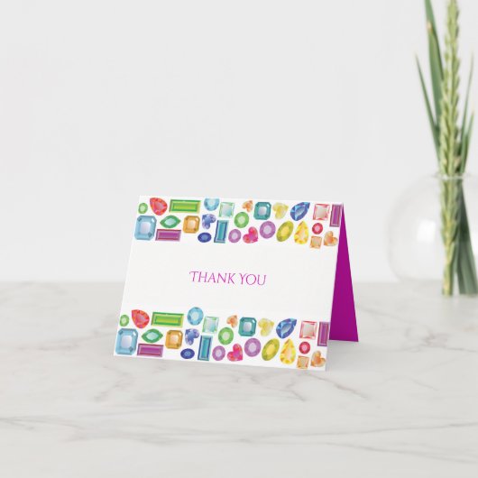 BLINGパーティー感謝カード サンキューカード (正面)