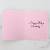 bling チワワ カード (内部)